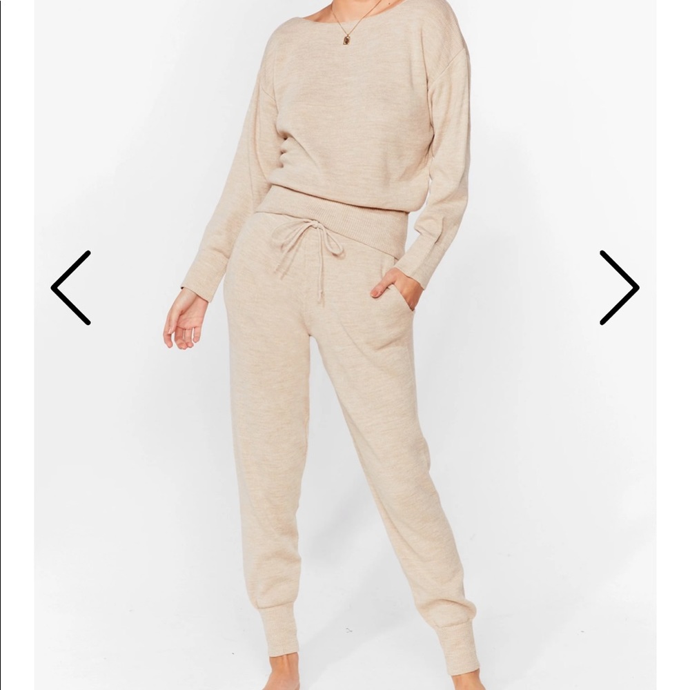 Nasty Gal Knit Lounge Set